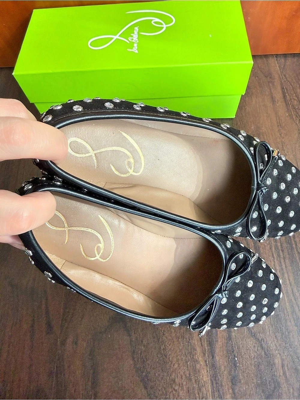 Sam Edelman Suede Flats size US 5 M - Picture 4 of 6